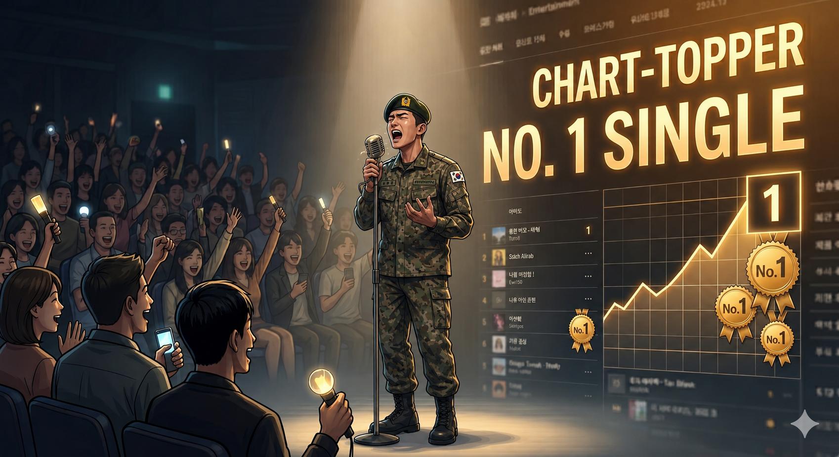 YEOKJUHAENG(역주행) : How WOODZ’s Song Hit No.1 While in the Army
