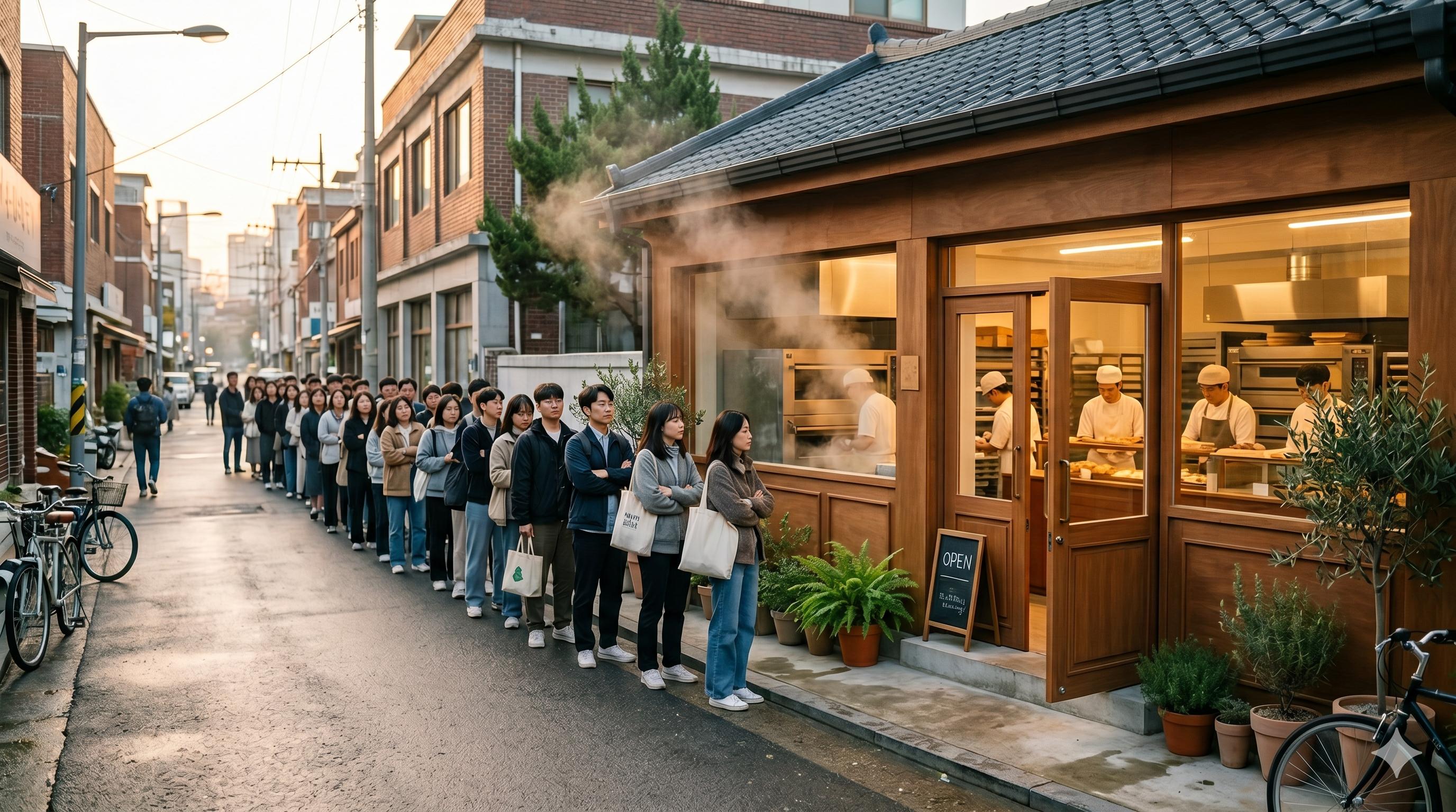 Why Koreans Queue for Salt Bread at 9AM