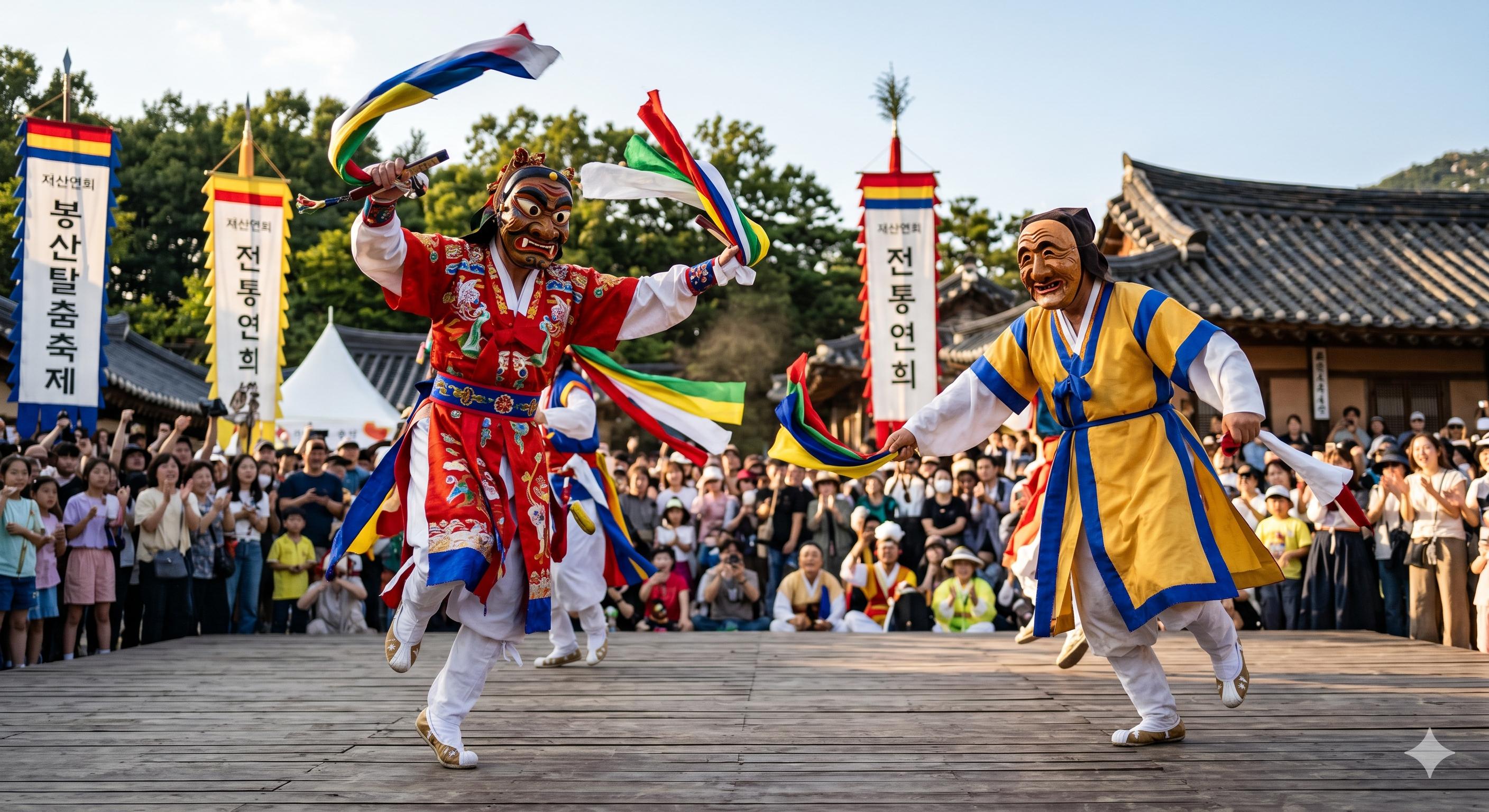 TALCHUM(탈춤) : Korea's Rebellious Mask Dance Earns UNESCO Status