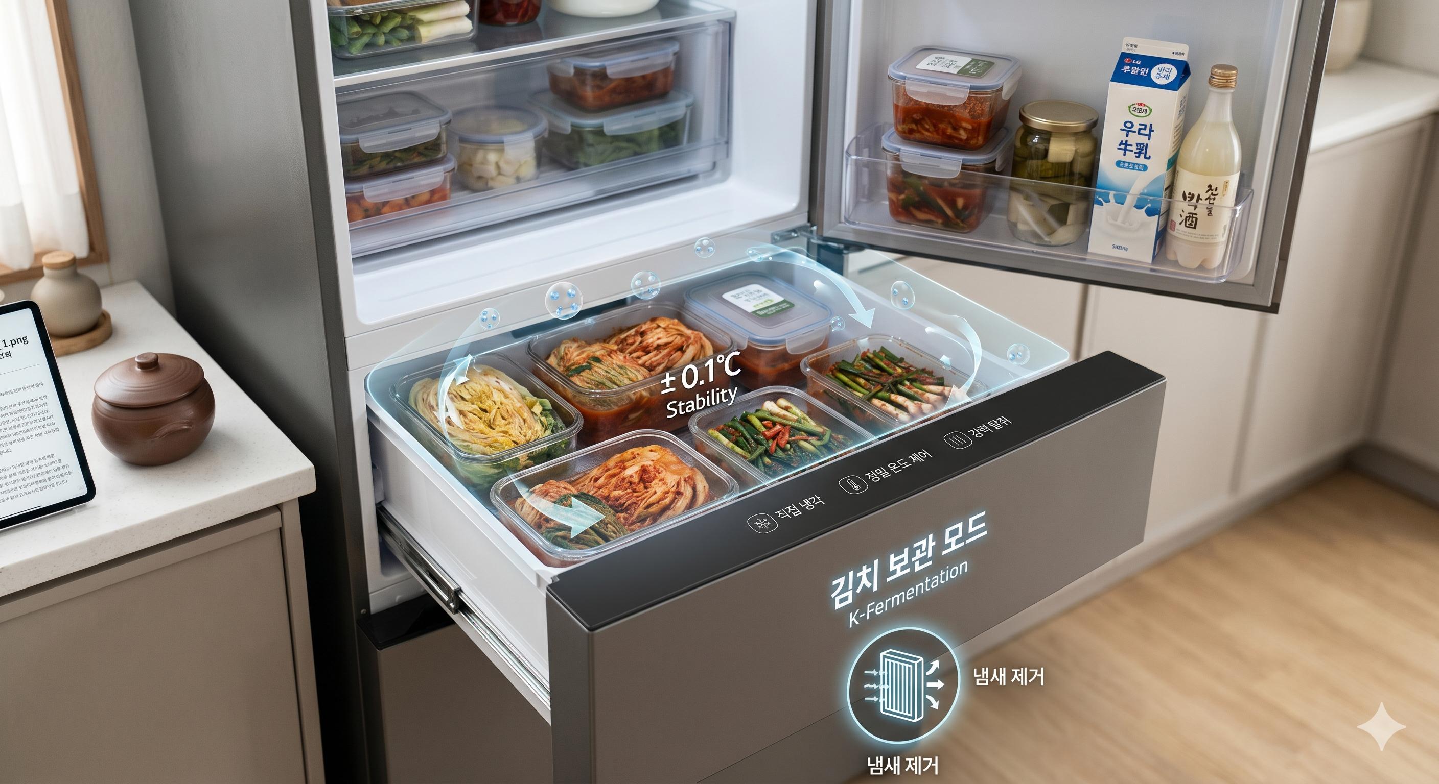 Why Korean Refrigerators Have a Kimchi Mode
