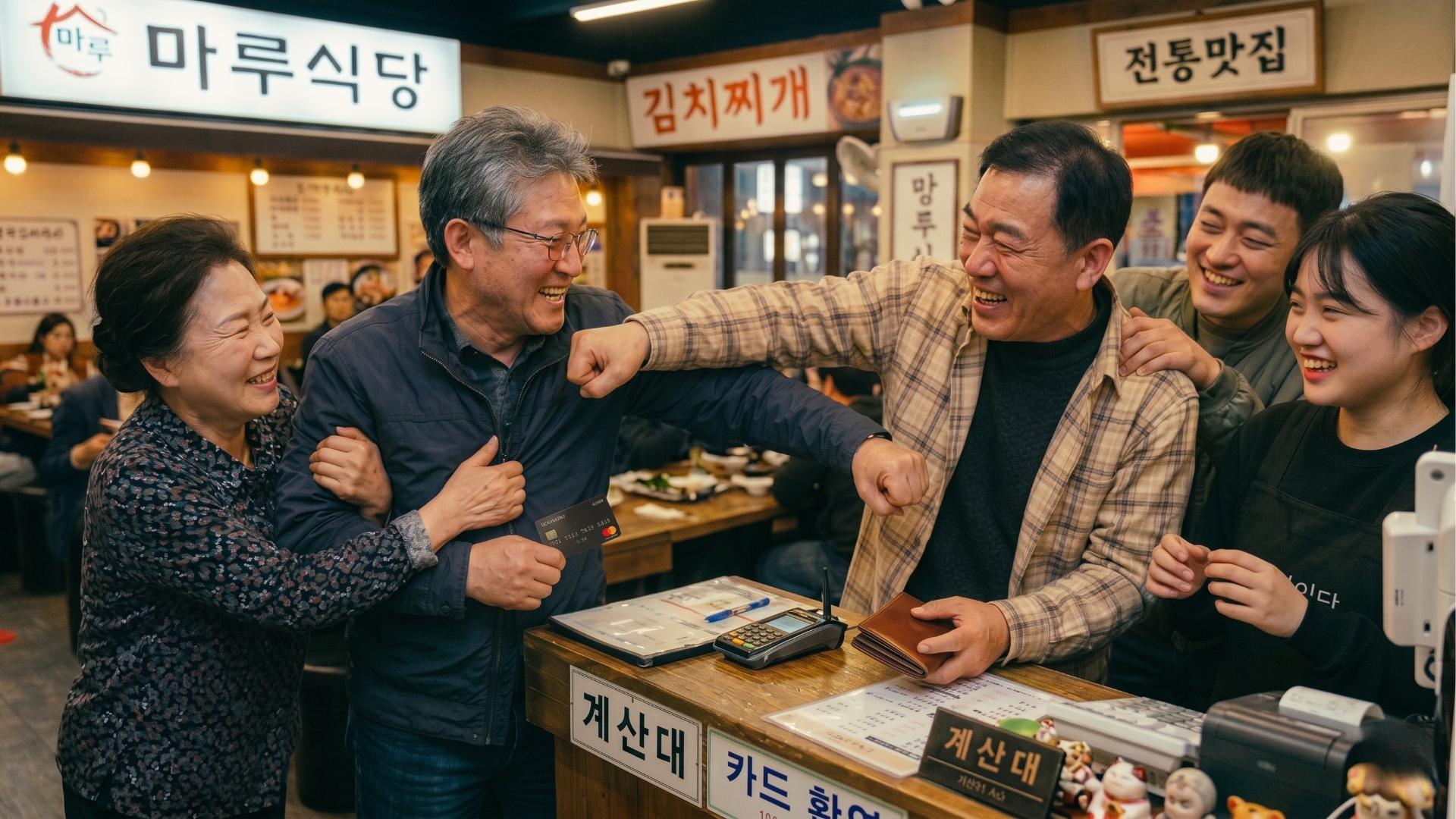 Warum Koreaner nach jeder Mahlzeit um die Rechnung streiten