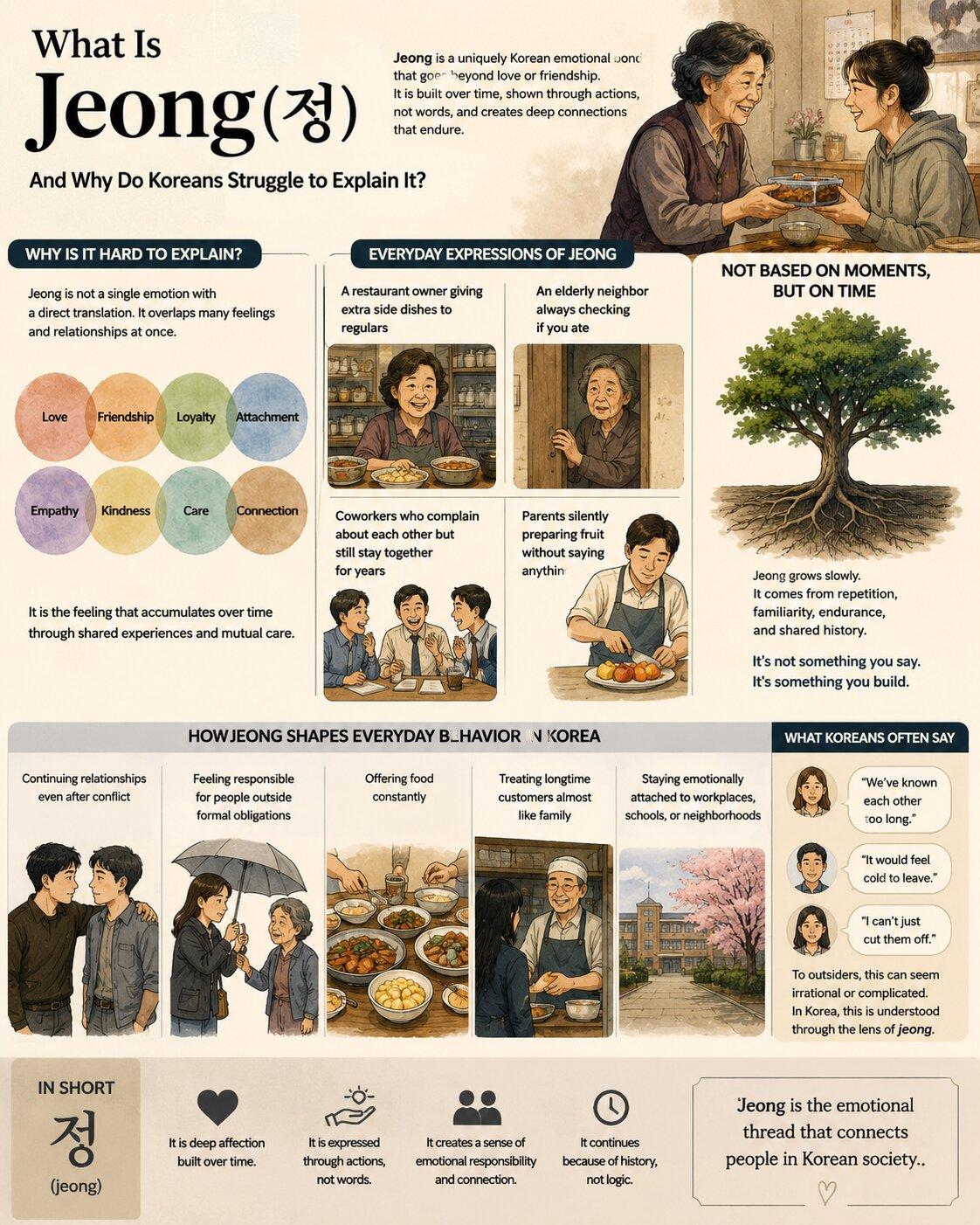 „Jeong(정)“: Ein koreanisches Gefühl ohne Übersetzung