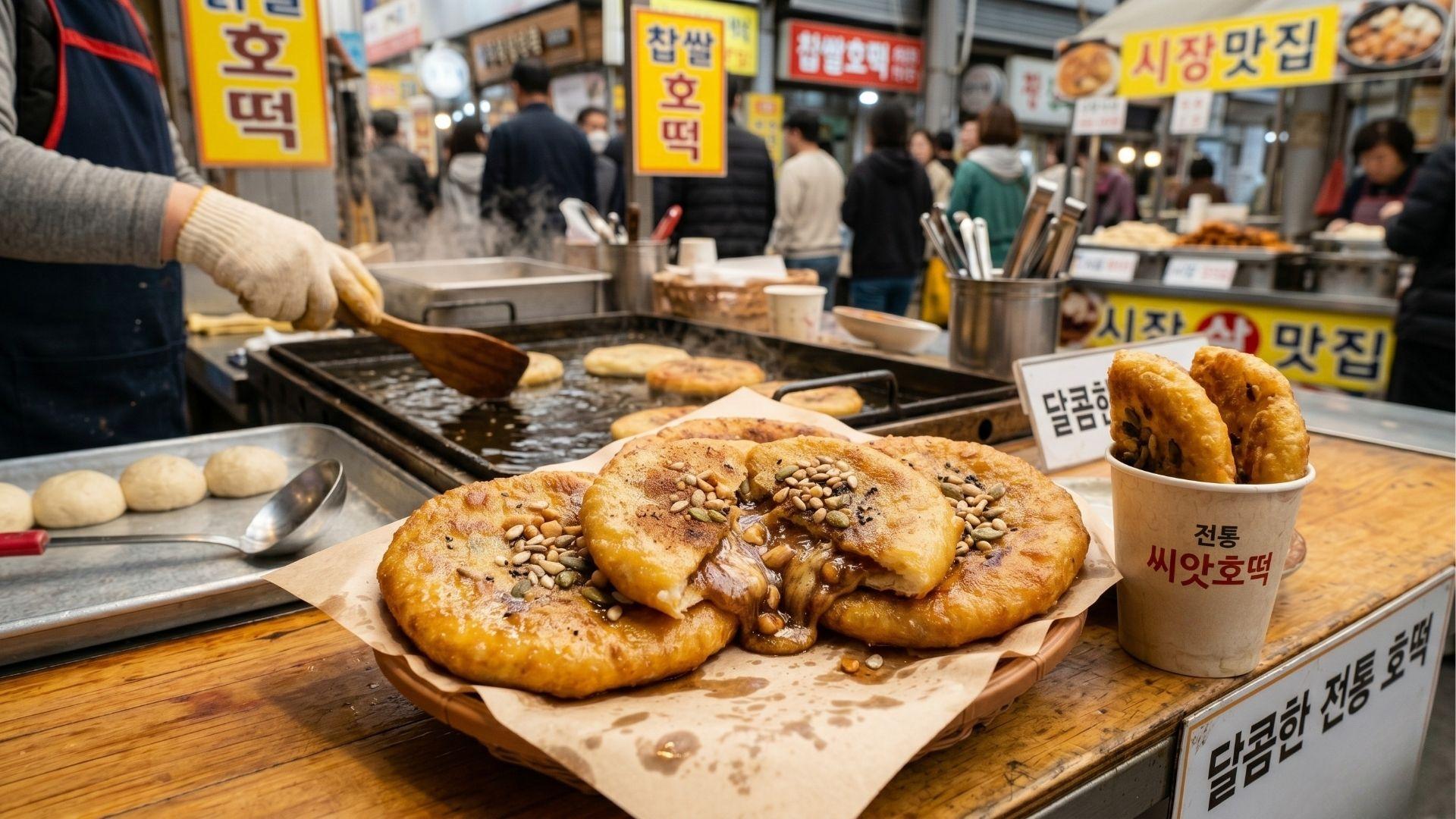 HOTTEOK(호떡): The Korean Market Snack Nobody Leaves Without