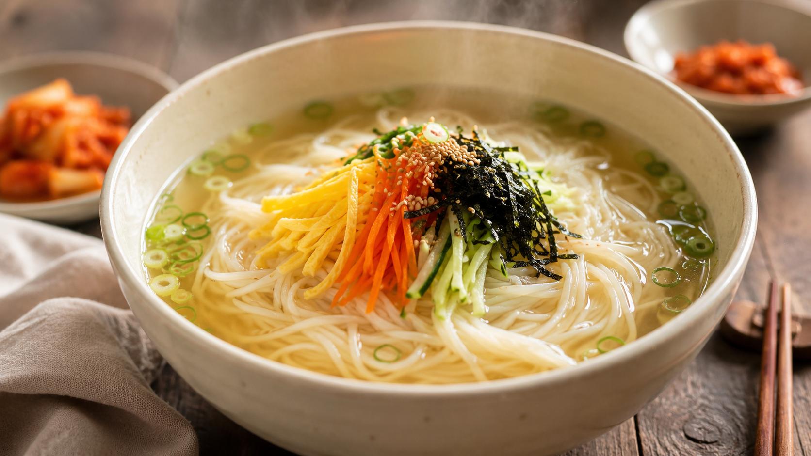 Janchi Guksu(잔치국수): The Noodle That Koreans Eat at Weddings