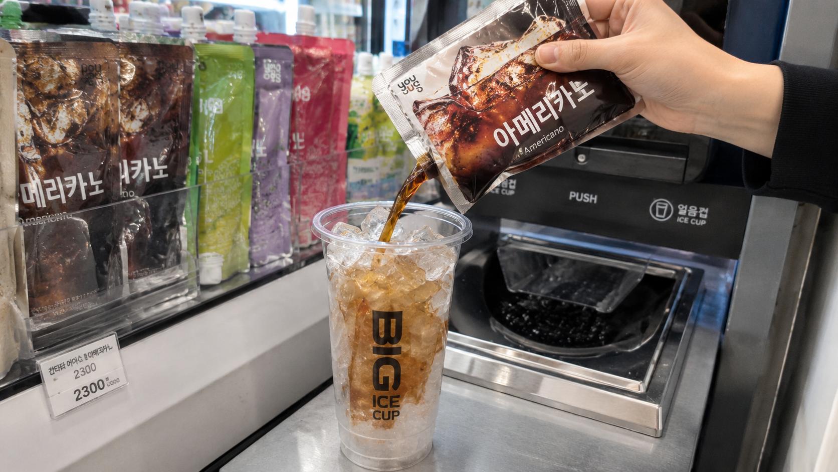 The $2 Gourmet Miracle: Why Korea’s Convenience Store Ice Cup Drinks Are Going Viral