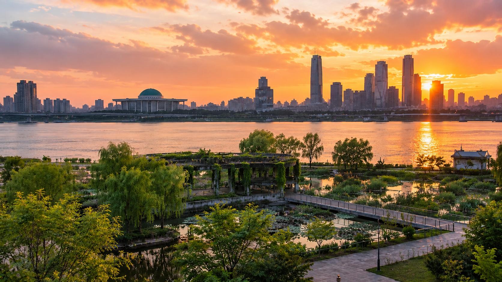Seonyudo: A Secret Garden Across the Bridge from Hapjeong
