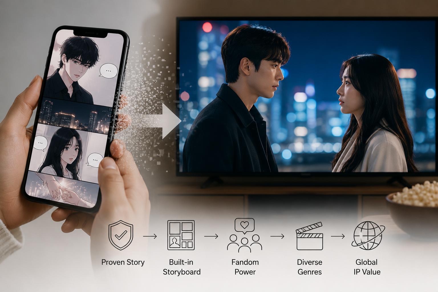 From Scroll to Screen: Inside the Global Phenomenon of K-Webtoon Based Dramas