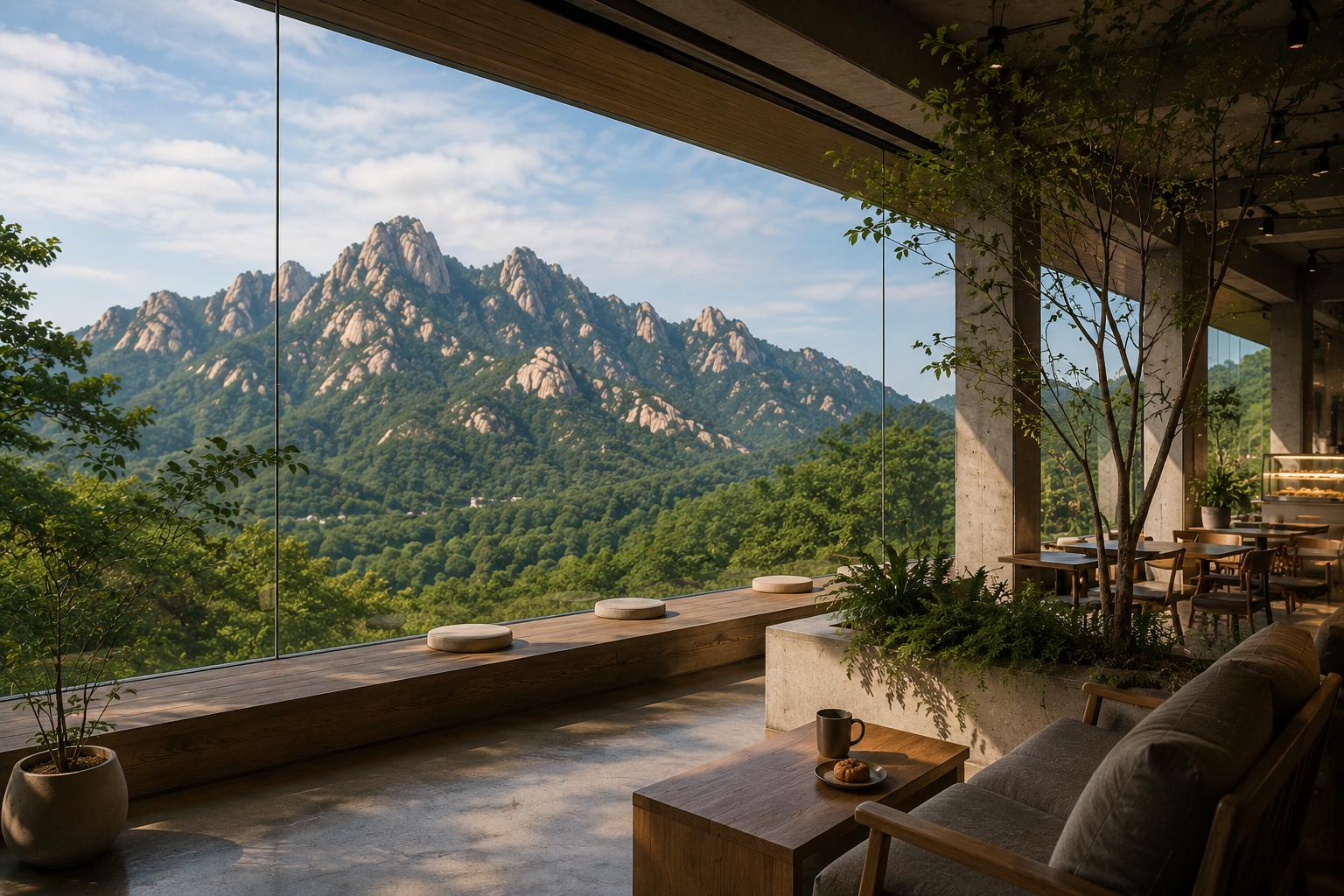[Trend Report] The Rise of Bukhansan View Cafes: A Sanctuary in the City