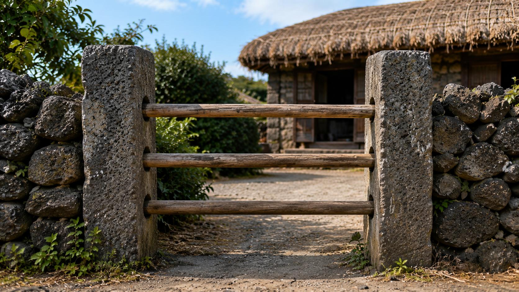 Why Old Houses in Jeju Used Wooden Sticks Instead of Locks