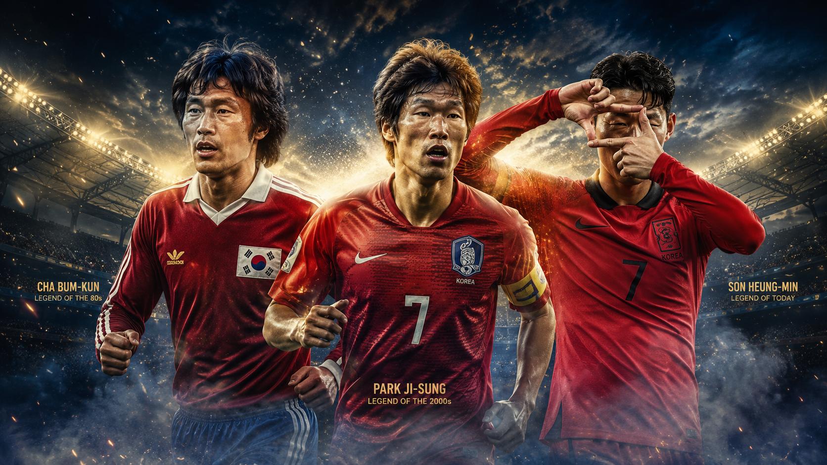 The Legendary Trio That Built South Korea's Football Legacy