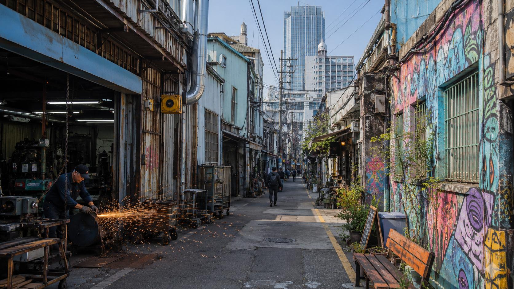 Inside Seoul’s Hidden Industrial Art District