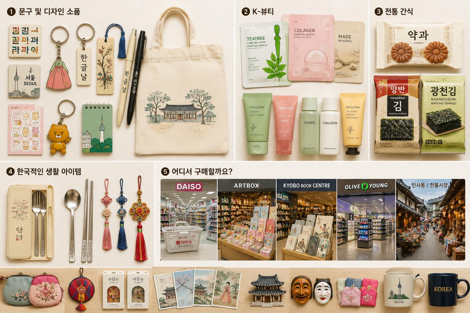 Best Korean Souvenirs Under 10,000 KRW: A Budget-Friendly Guide