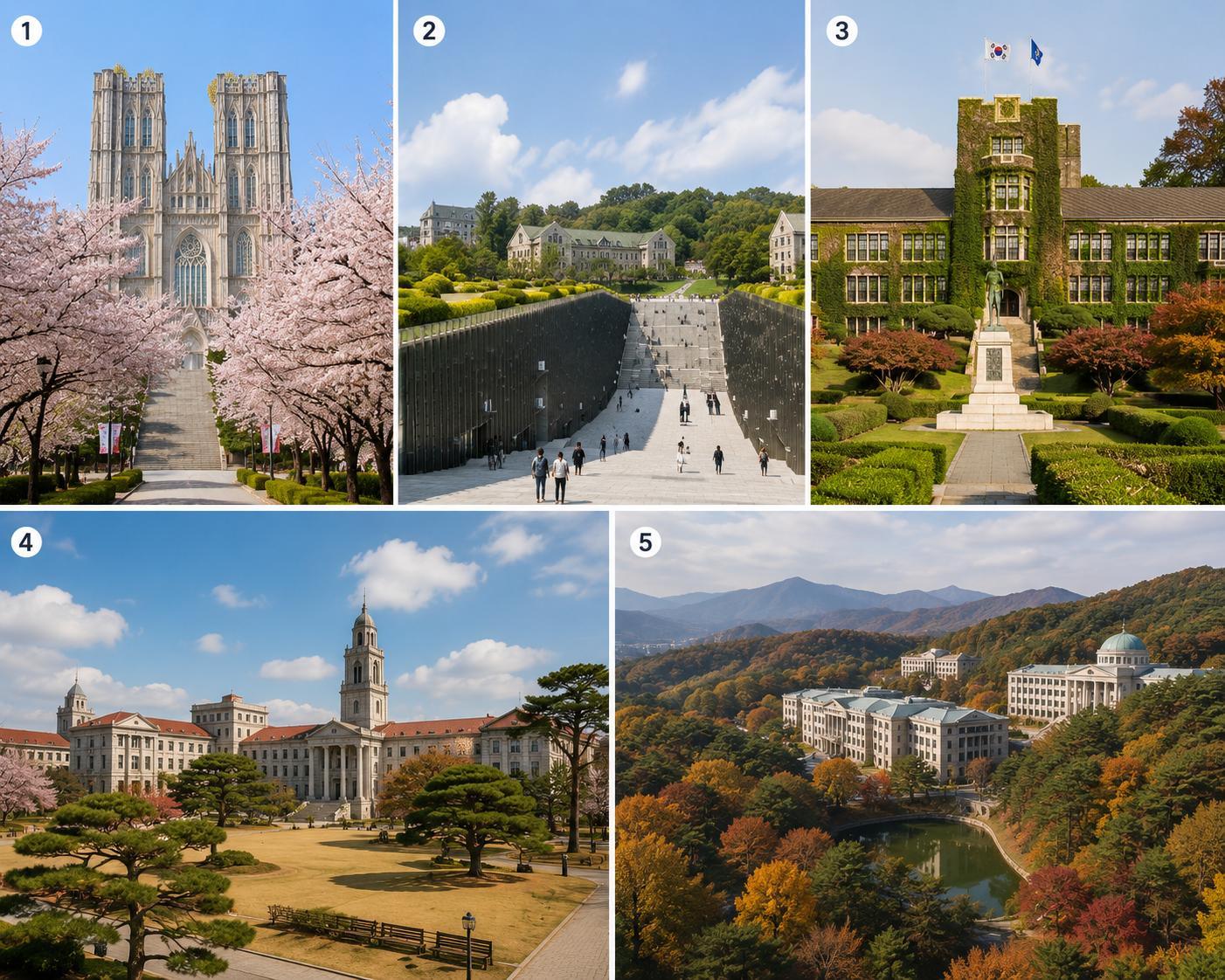 5 Scenic University Campuses Worth Visiting in Korea