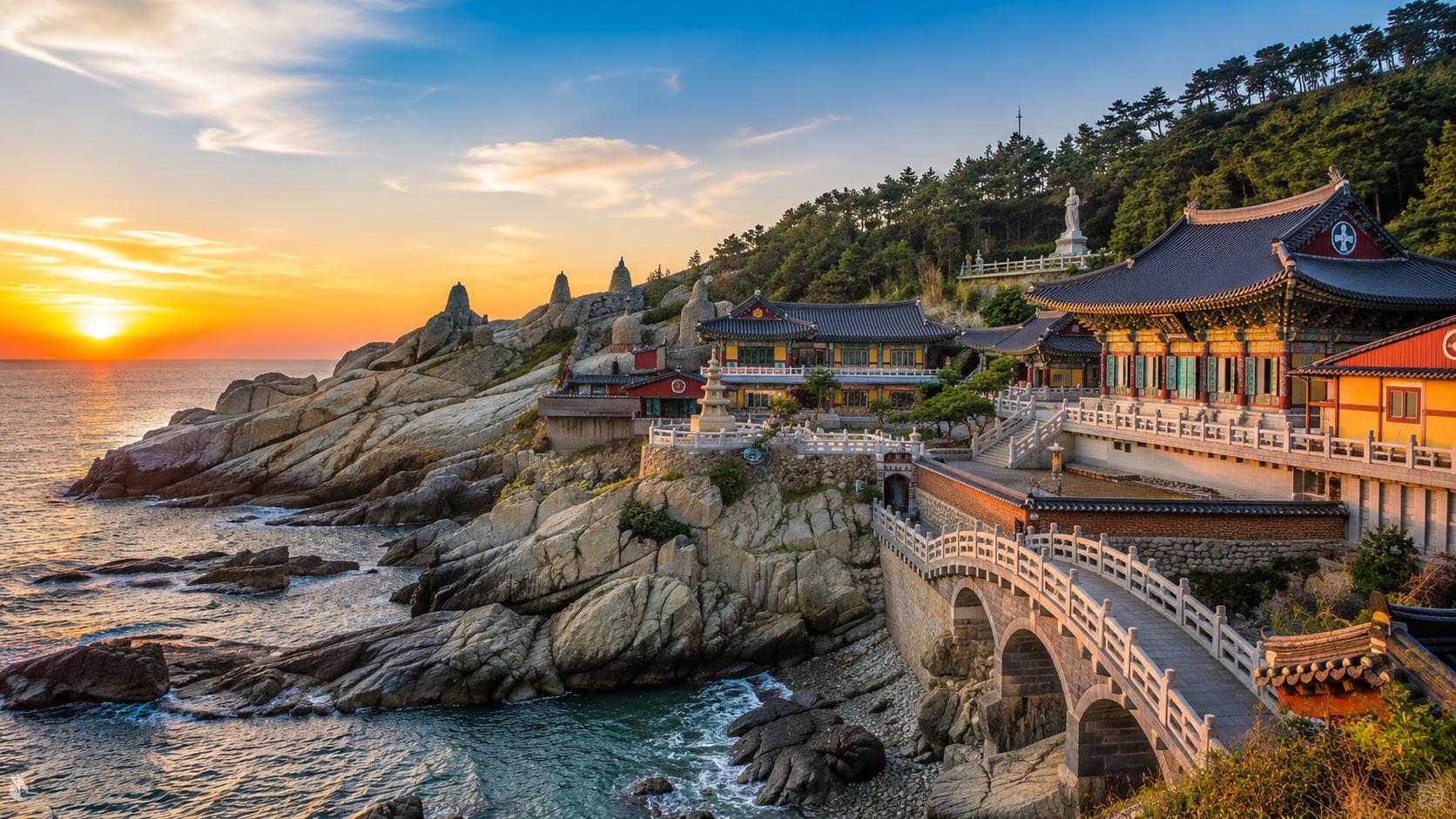 Why This Korean Temple Was Built Facing the Sea