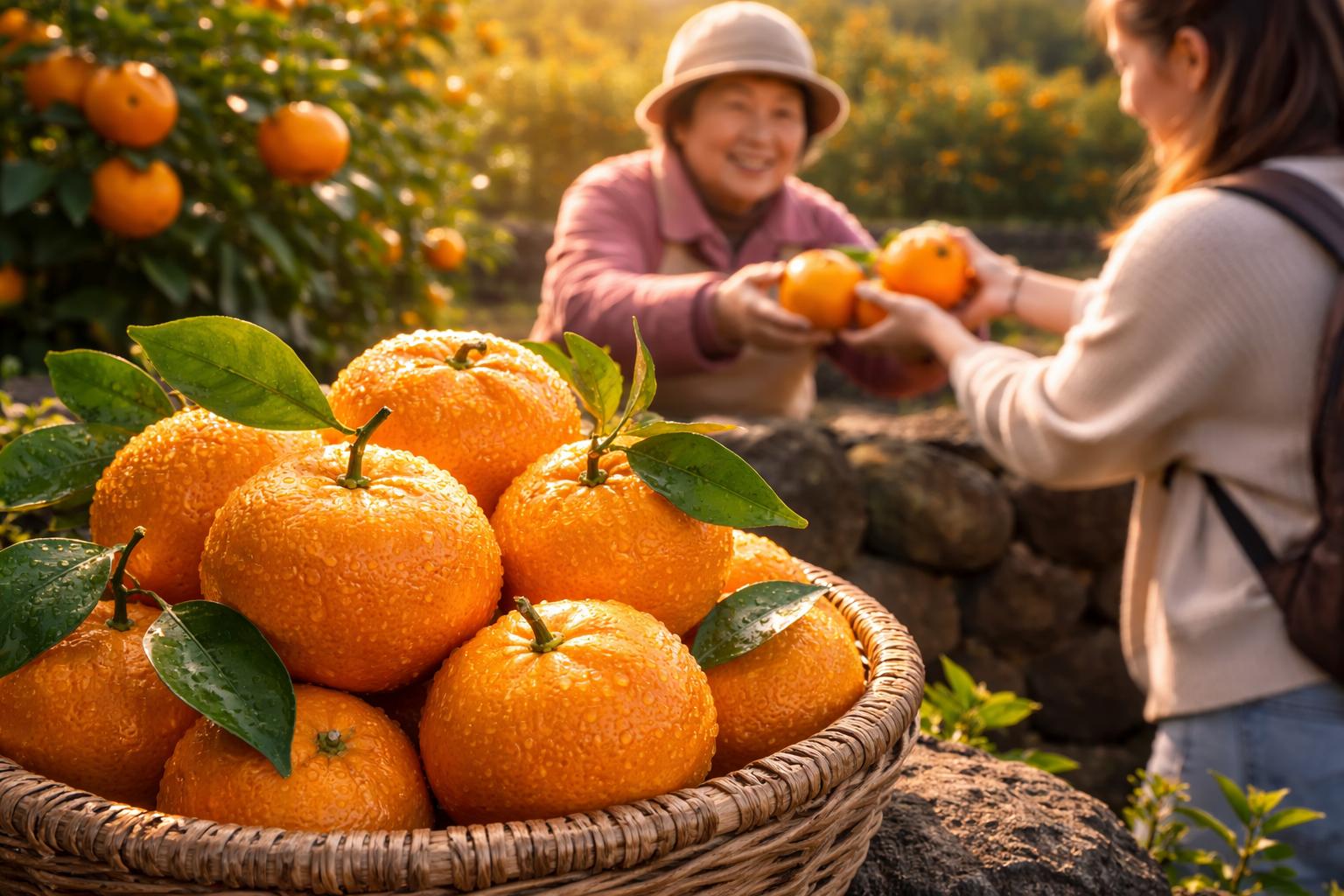 Sharing the Orange Glow: The Sweet Winter Tradition of Jeju Hospitality