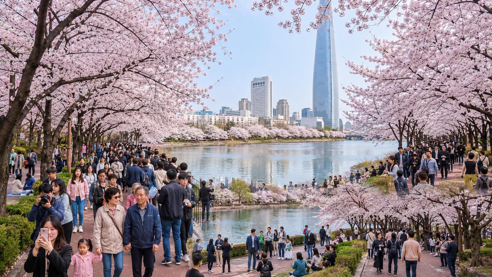 Why Cherry Blossom Season Feels Like a National Event in Korea