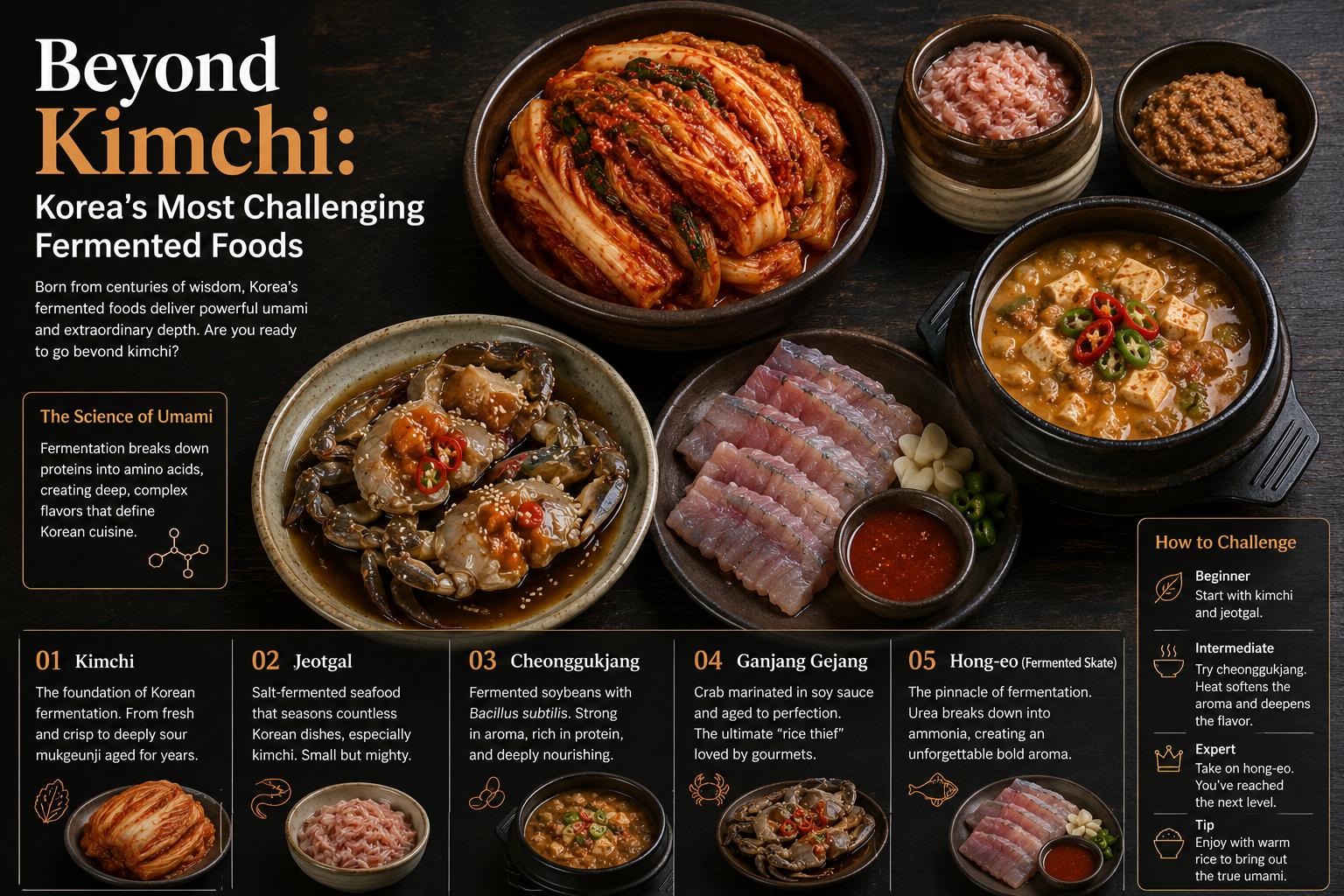 Beyond Kimchi: Korea's Most Challenging Fermented Foods