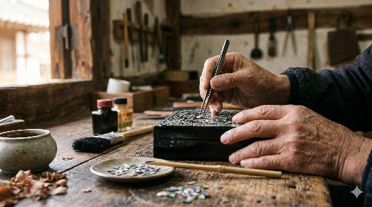 The Korean Jewelry Box That Comes Alive