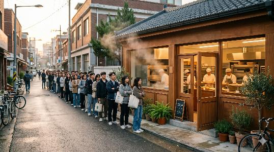 Why Koreans Queue for Salt Bread at 9AM