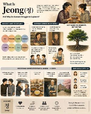 Jeong(정): The Korean Concept That Takes More Than a Word