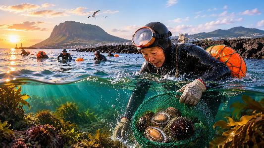 Haenyeo (해녀): The Breath of Jeju's Women Who Have Guarded the Sea for Centuries