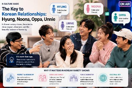 [K-Entertainment Guide] 'Unnie, Oppa, Hyung': The Key to Decoding Complex Korean Relationships