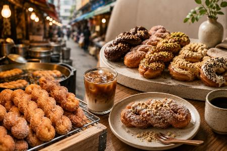[K-Street Food] The Evolution of Korean Doughnuts: Kkwabaegi & Donut