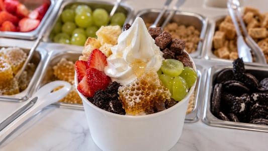 Why Koreans Are Obsessed with 'Frozen Yogurt' and Custom Toppings