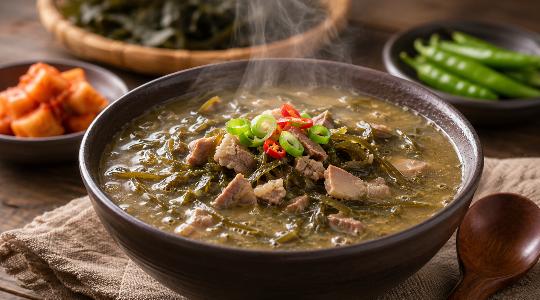 Soul Food of the Island: The History and Culture Behind Jeju "몸국 (Momguk)"