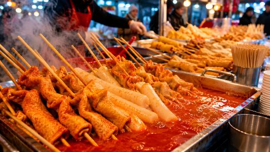 Busan's Red Eomuk and Mul-tteok: The Ultimate Street Food Duo