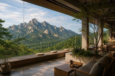 [Trend Report] The Rise of Bukhansan View Cafes: A Sanctuary in the City