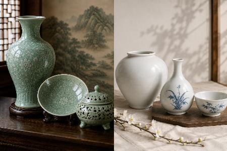 Celadon and White Porcelain: The Elegance of Korean Ceramics