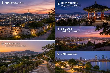 Free Viewpoints in Seoul: 5 Places for Stunning City Views