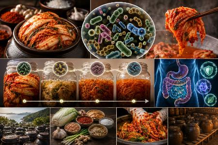 The Microbial Symphony: The Science of Kimchi Fermentation