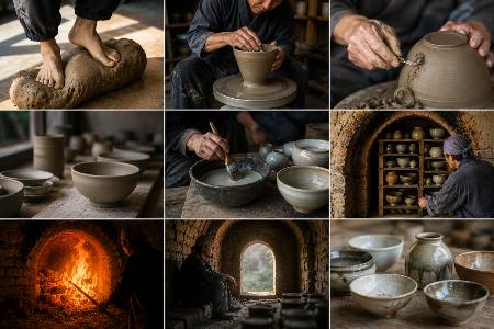 Inside the Daily Life of a Traditional Korean Potter